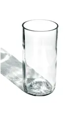 Egypt Upcycled Plain Drinking Glass - Clear, Egypt