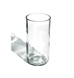 Egypt Upcycled Plain Drinking Glass - Clear, Egypt