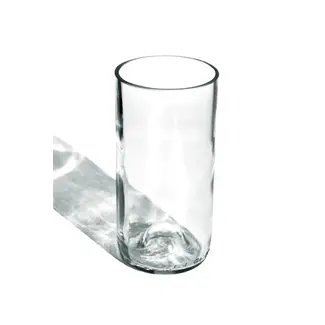 Egypt Upcycled Plain Drinking Glass - Clear