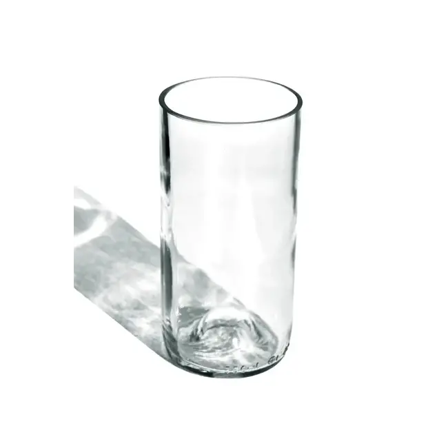 Upcycled Plain Drinking Glass - Clear