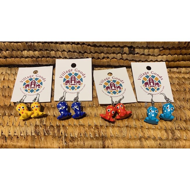 Balsa Animal Earrings