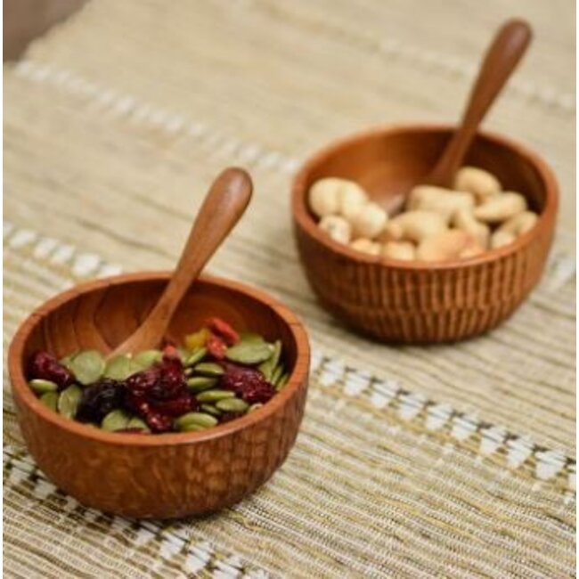 Mini Teak Bowl