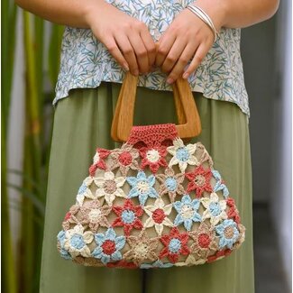 Indonesia Crocheted Flower Handbag