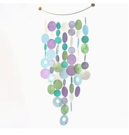 Indonesia Wisteria Inverted Arch Capiz Chime
