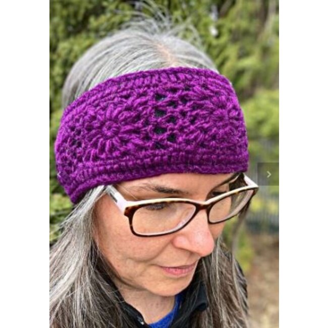 Crocheted Wool Headband