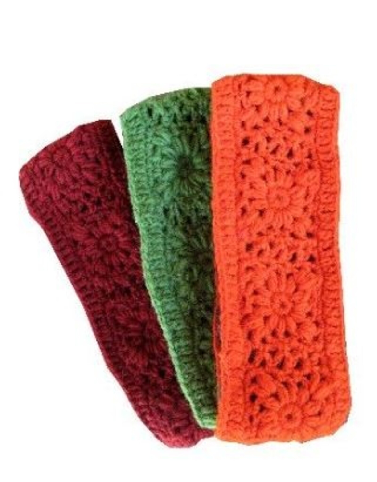 Nepal Crocheted Wool Headband, Nepal