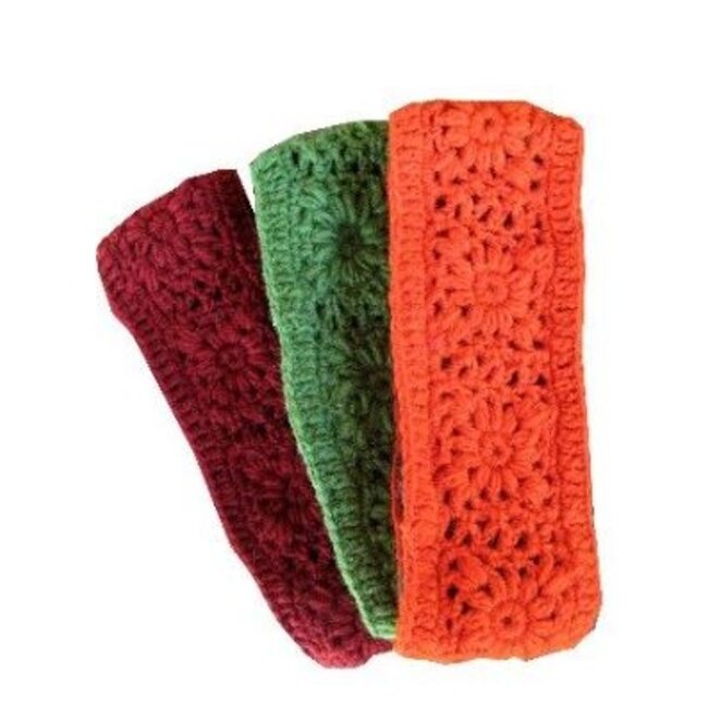 Crocheted Wool Headband