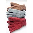 Fleece Lined Knit Wool Gloves - Solid