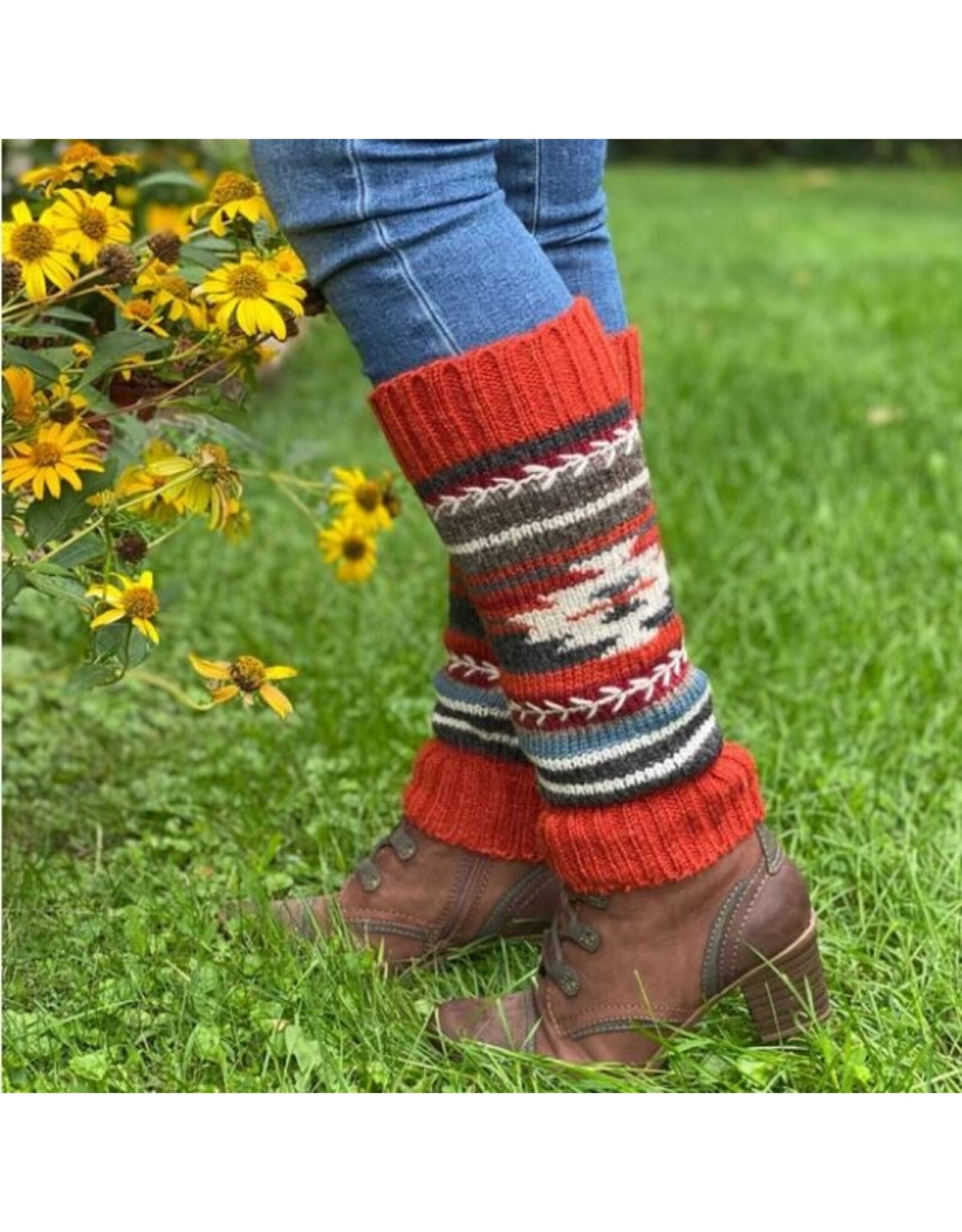 Nepal Blake Wool Knit Legwarmer, Nepal