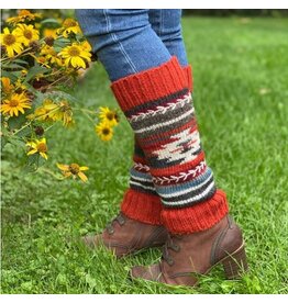 Nepal Blake Wool Knit Legwarmer, Nepal