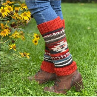 Nepal Blake Wool Knit Legwarmer