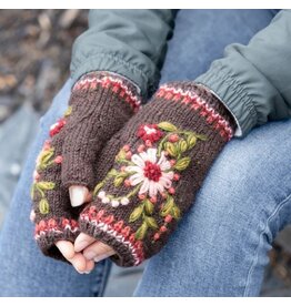 Nepal Olivia Knit Handwarmers, Nepal