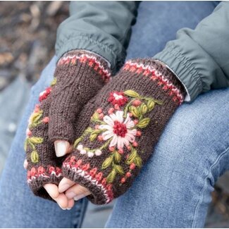 Nepal Olivia Knit Handwarmers