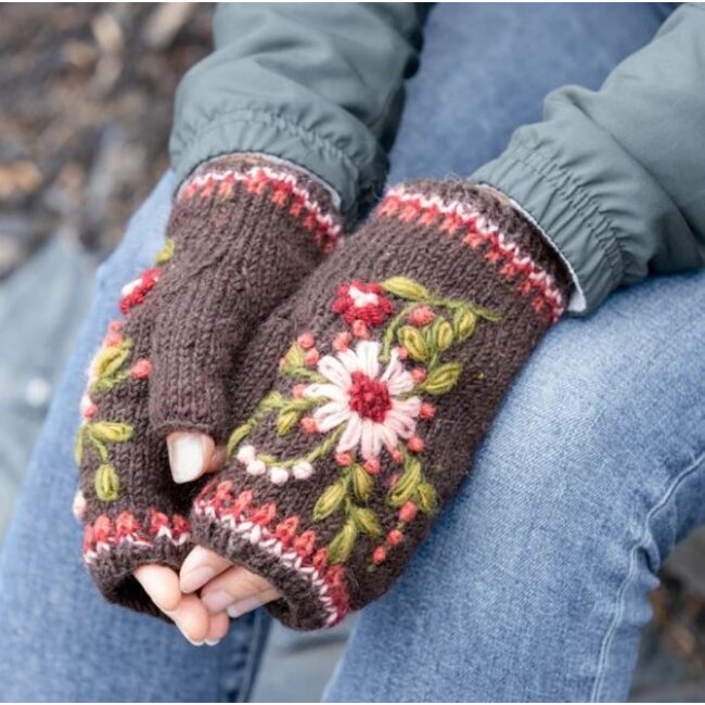 Olivia Knit Handwarmers