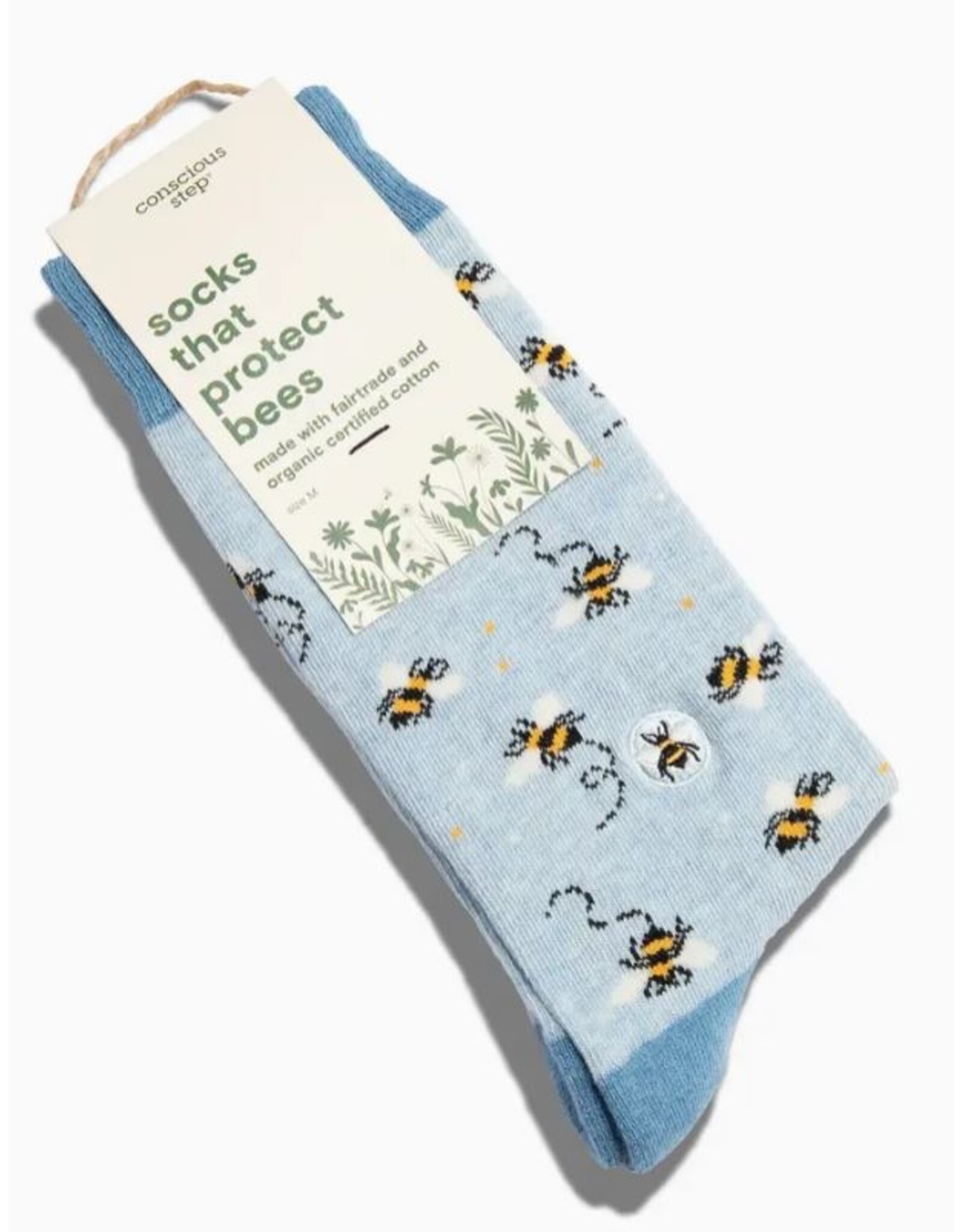India Crew Socks that Protect Bees