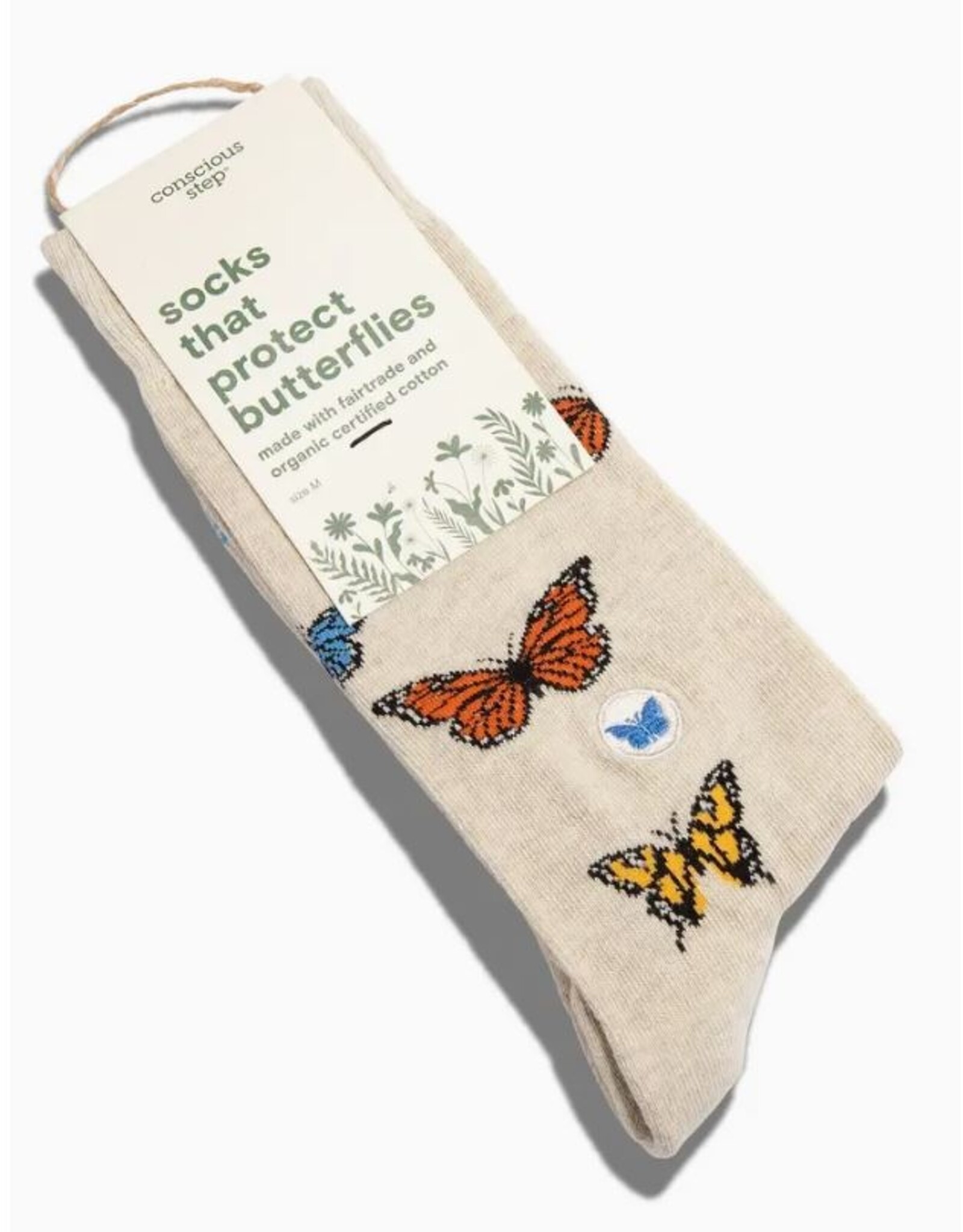 India Crew Socks that Protect Butterflies