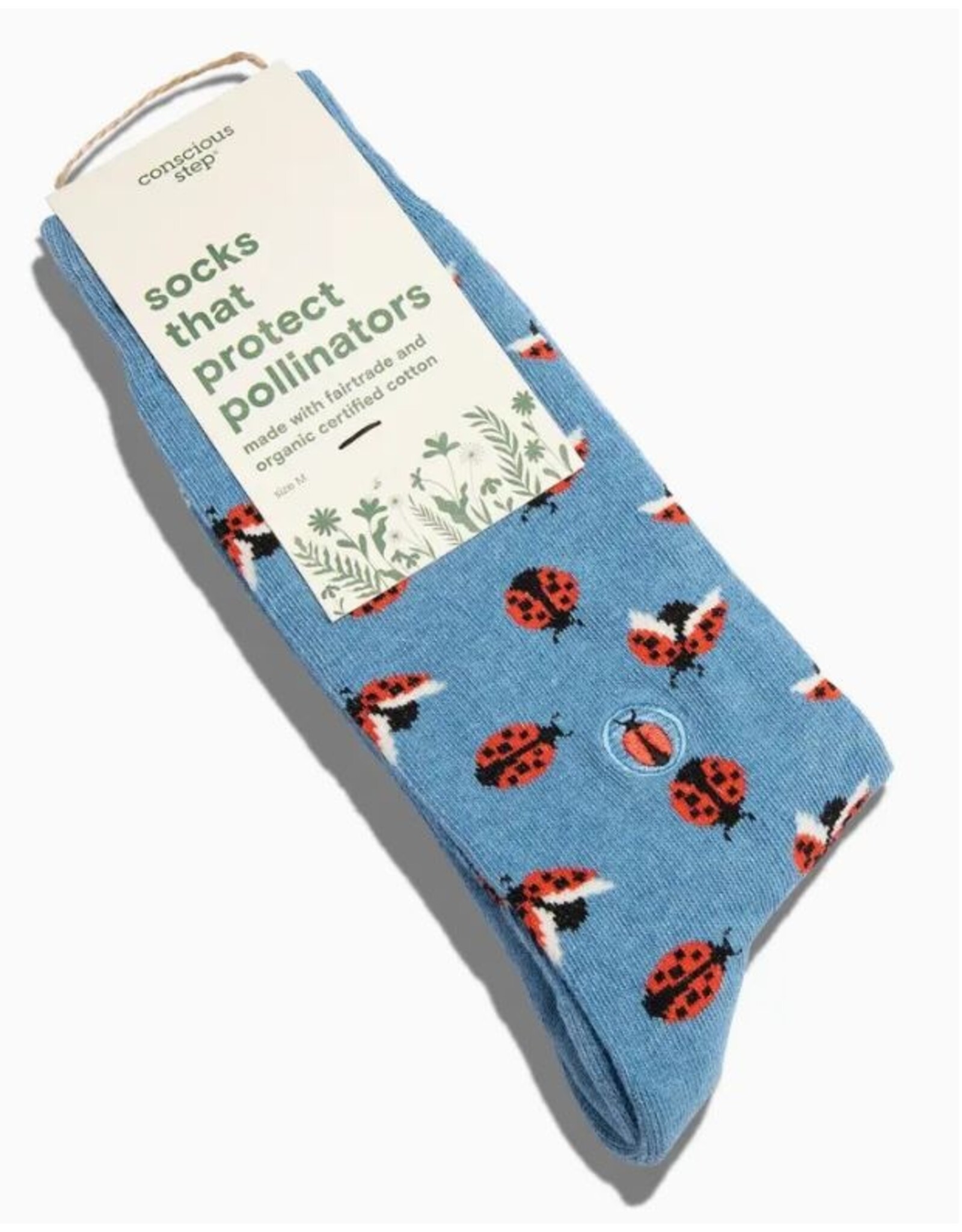India Crew Socks that Protect Ladybugs