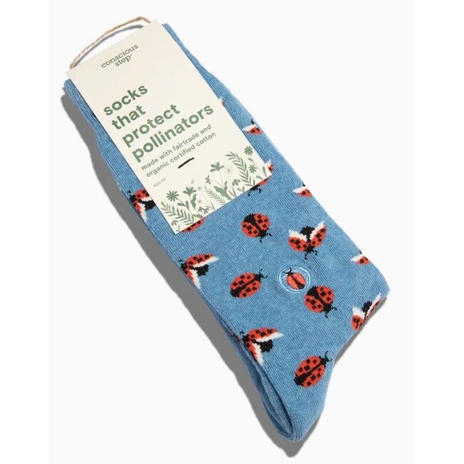 Crew Socks That Protect Ladybugs
