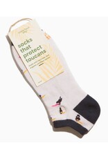 India Ankles Socks That Protect Toucans - Beige
