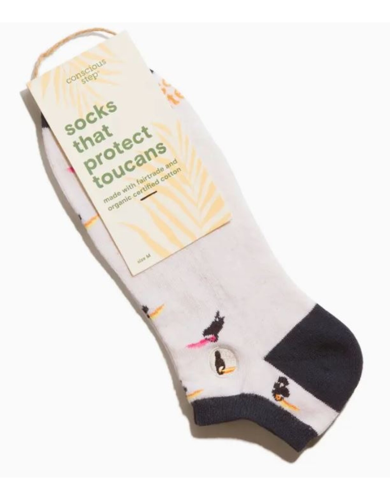 India Ankles Socks That Protect Toucans - Beige
