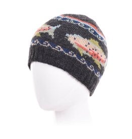 Nepal Trout Knit Wool Beanie, Nepal