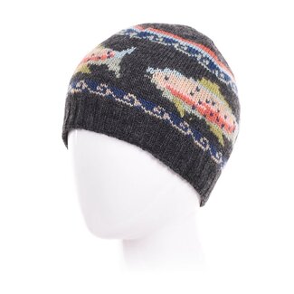 Nepal Trout Knit Wool Beanie