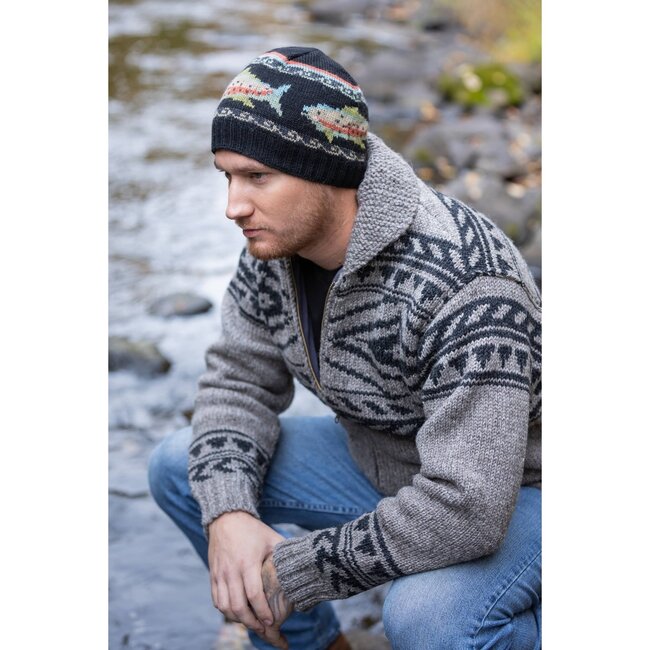 Trout Knit Wool Beanie