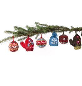 Nepal Wool Knit Noel Ornament, Nepal