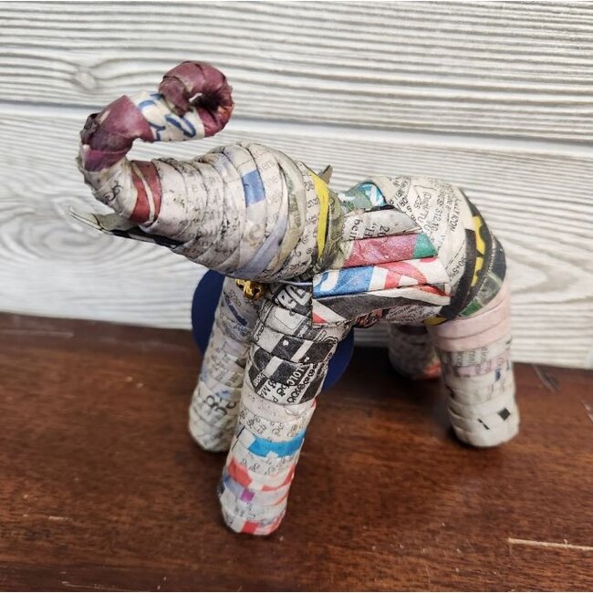 Newspaper Elephant