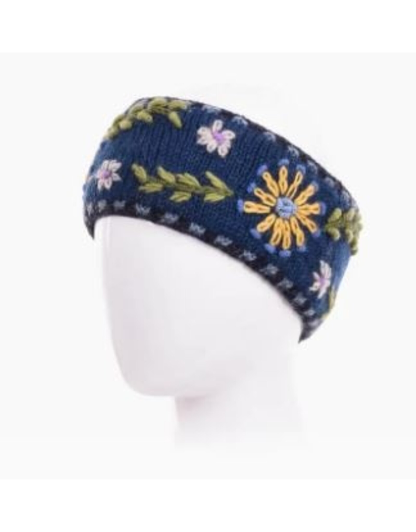 Nepal Abagail Knit Headband - Lapis, Nepal