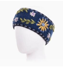 Nepal Abagail Knit Headband - Lapis, Nepal