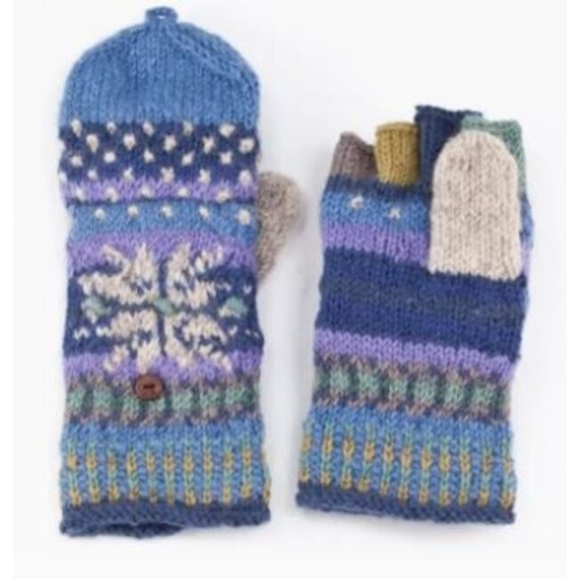 Jasper Knit Finger Mittens