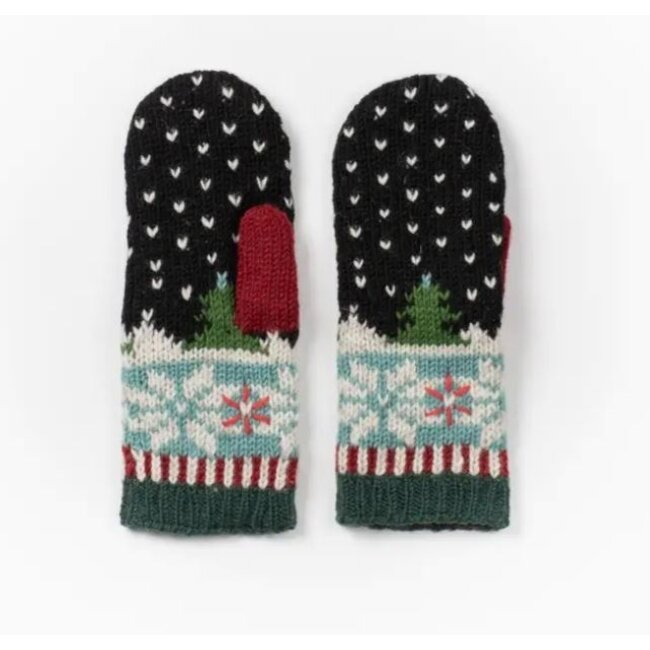 Noel Knit Mittens