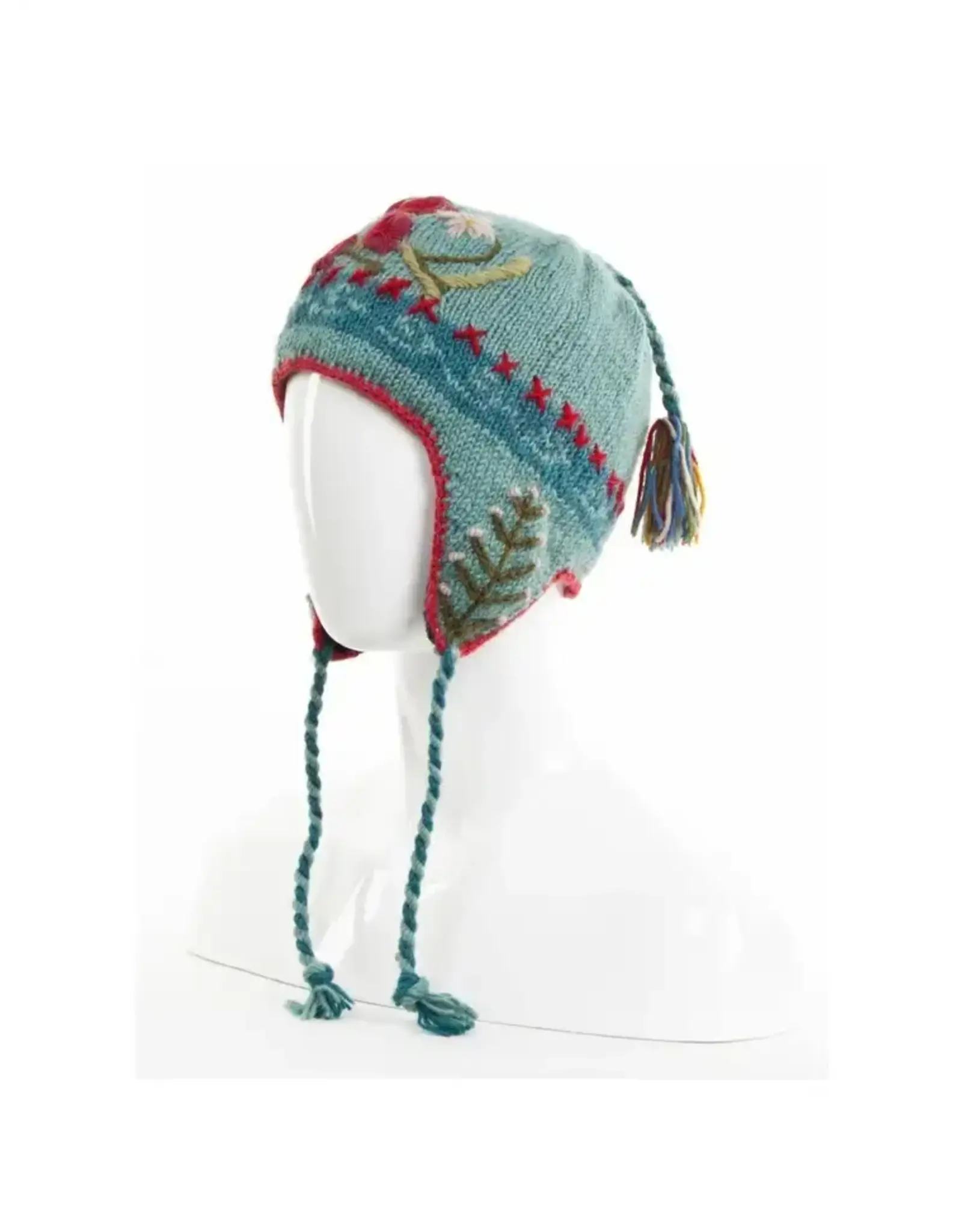 Nepal Eden Wool Earflap Hat, Nepal