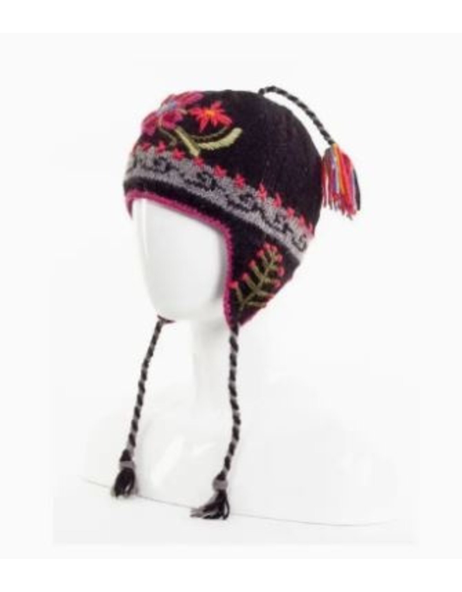 Nepal Eden Wool Earflap Hat, Nepal