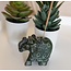 Elephant Soapstone Incense Holder