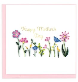 Vietnam Quilled Mother's Day Wildflowers Greeting Card, Vietnam