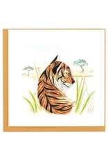 Vietnam Quilled Bengal Tiger Card