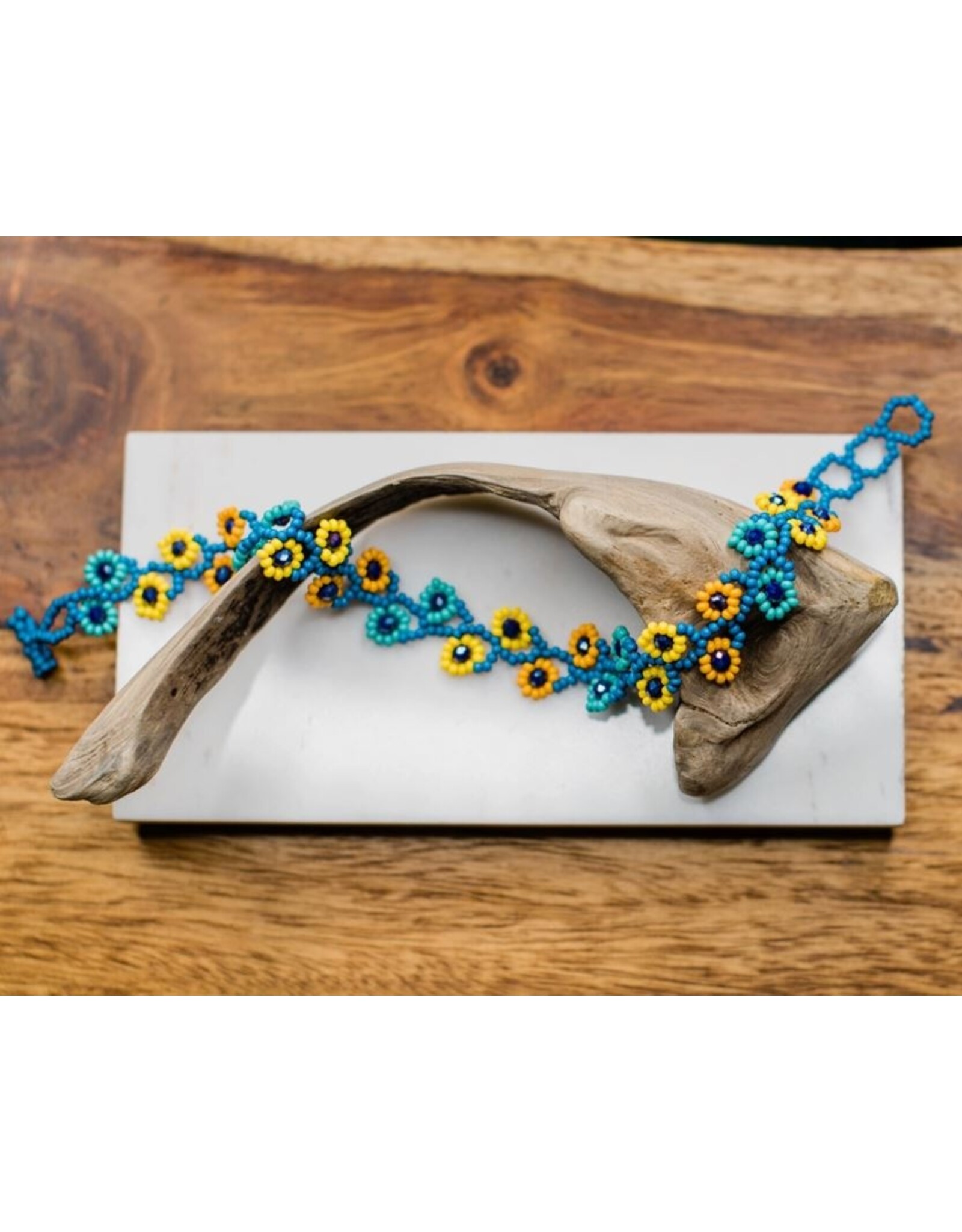 Guatemala Blooming Petals Anklet