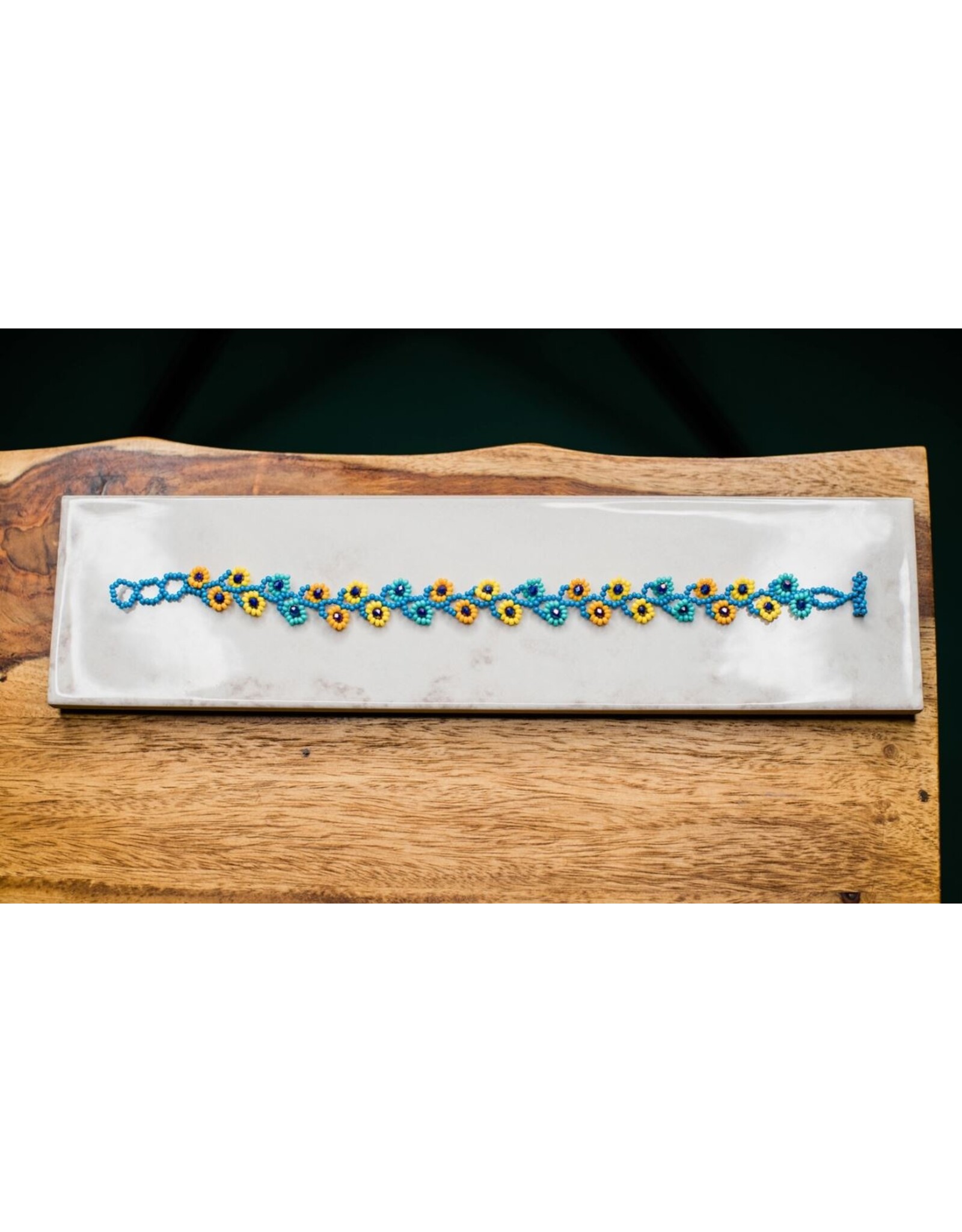 Guatemala Blooming Petals Anklet