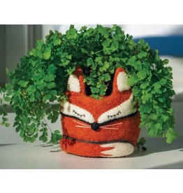 Nepal Fox Felt Pot