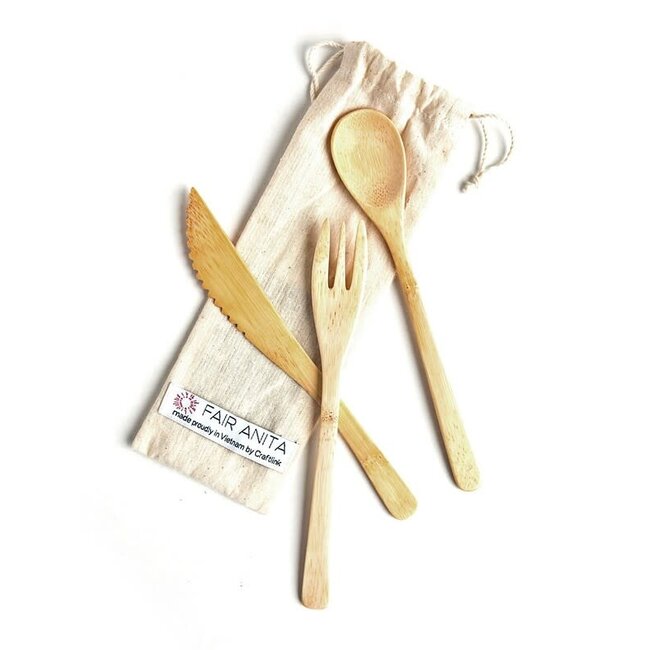 Sustainable Bamboo Utensil Set