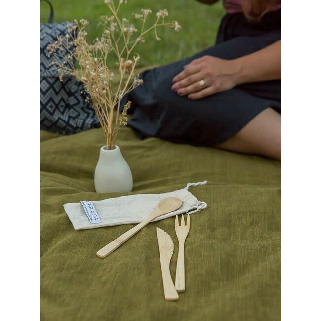 Sustainable Bamboo Utensil Set