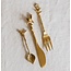 India Adavi Brass Mini Serving Utensils