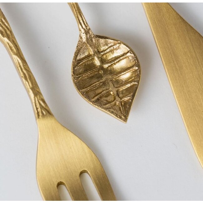 CLEARANCE Adavi Brass Mini Serving Utensils