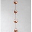Prava Copper Coloured Rain Chain