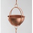 Prava Copper Coloured Rain Chain