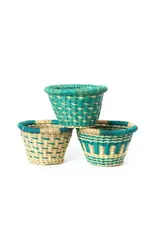 Ghana CLEARANCE Little Cupcake Basket - Blue, Ghana