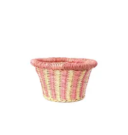 Ghana CLEARANCE Little Cupcake Basket - Pink, Ghana