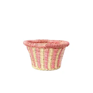 Ghana CLEARANCE Little Cupcake Basket - Pink